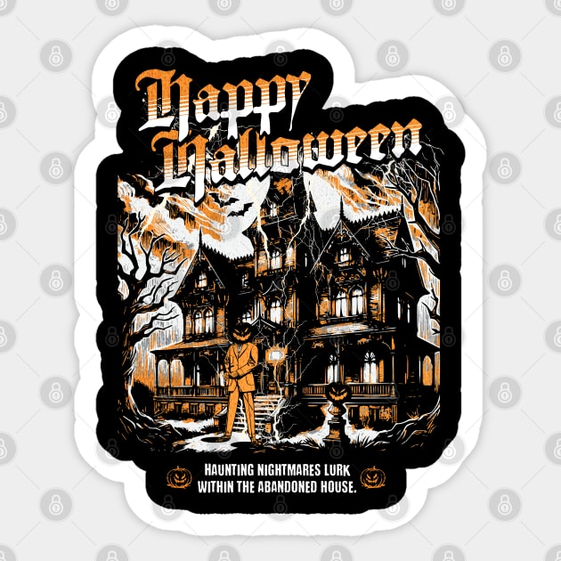 HalloweenV3 Sticker by TEENIE DESIGN